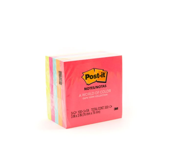 3M 654-5PK بوست ات ألوان نيون 5 وسادات