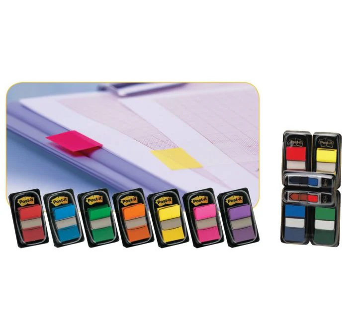 3M 680 4 ملصقات لاصقة مقاس 1 بوصة × 1.7 بوصة، 50 ورقة - Image 2