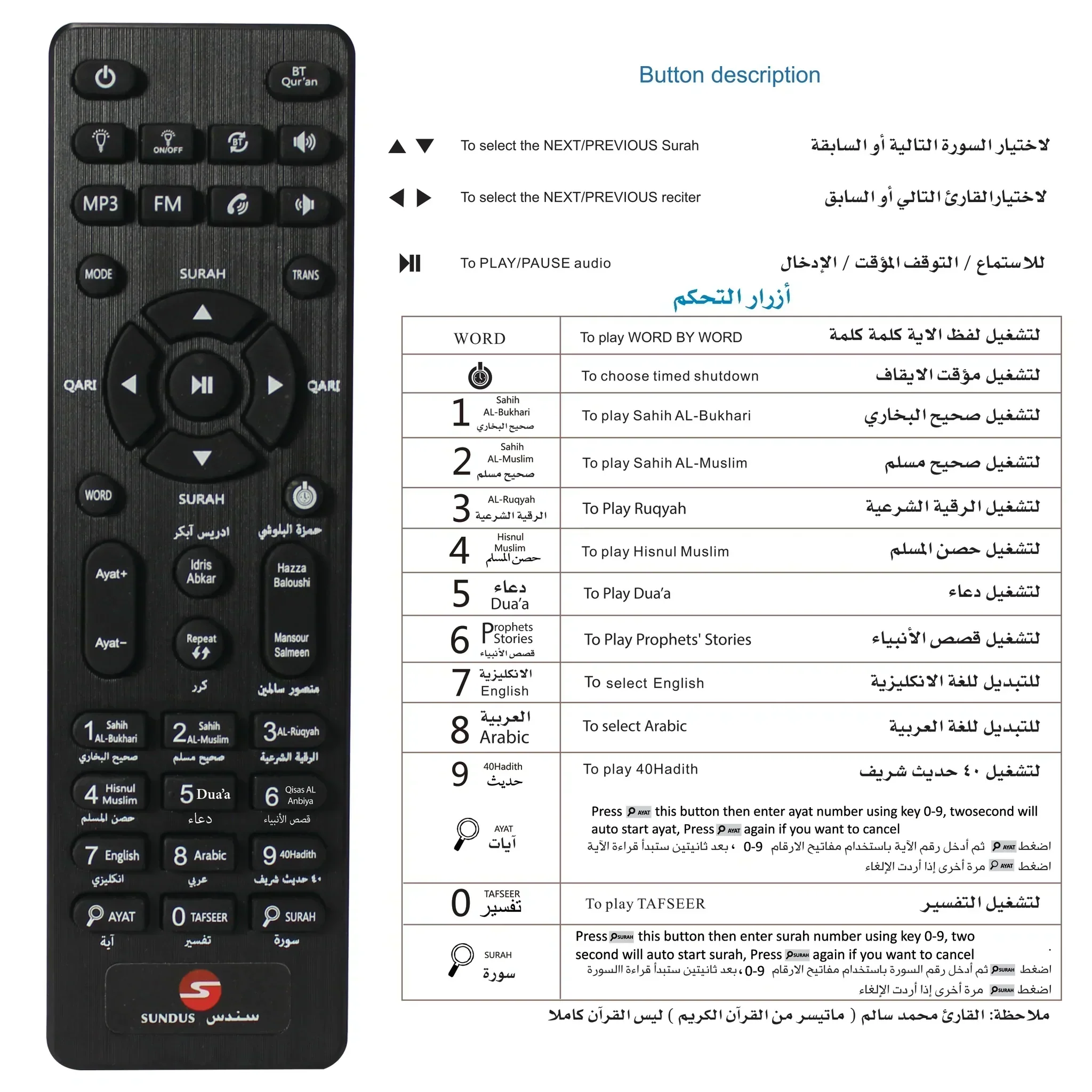 مصباح قرآني - مكبر صوت - Image 6