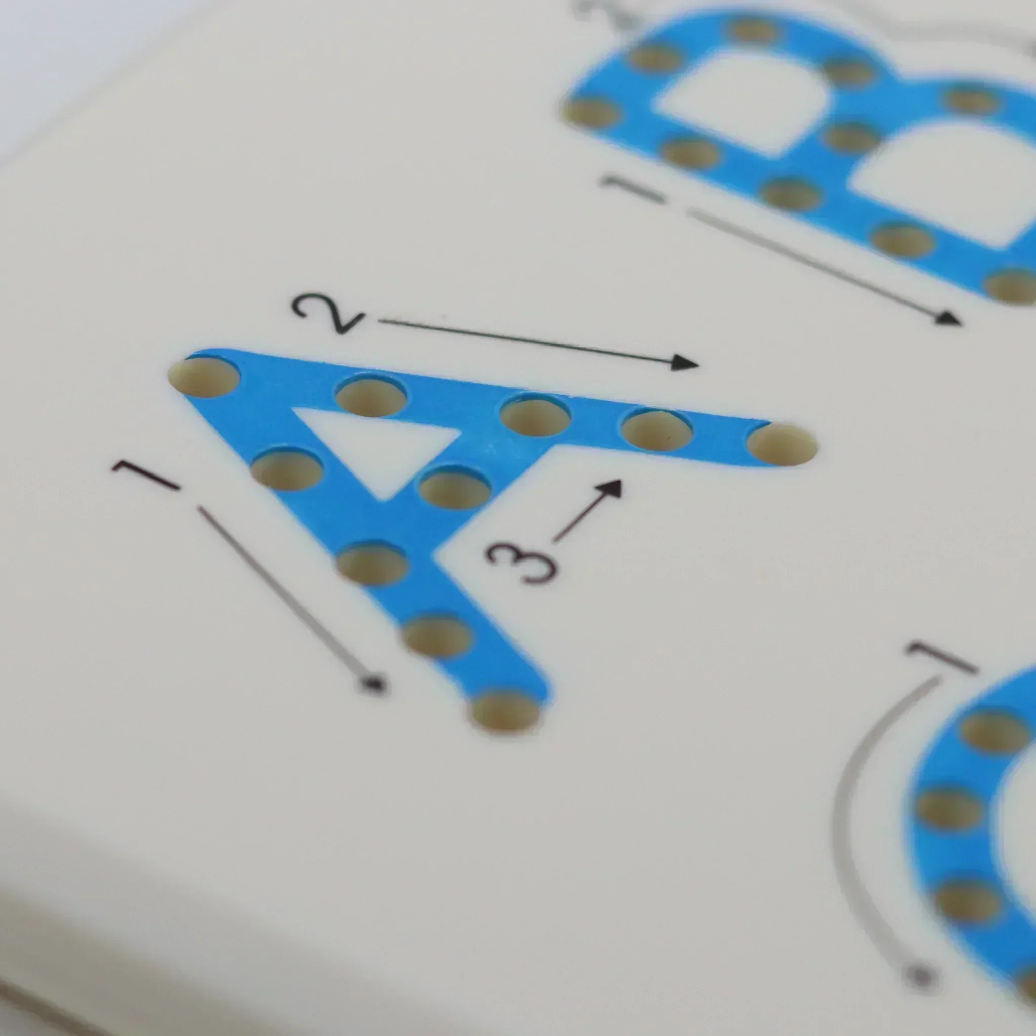 علمني الحروف لوح تعليم الكتابة المغناطيسي - الحروف الانكليزية - Image 6