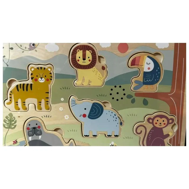 أحجية حيوانات مع موسيقى - 7 قطع - Image 3