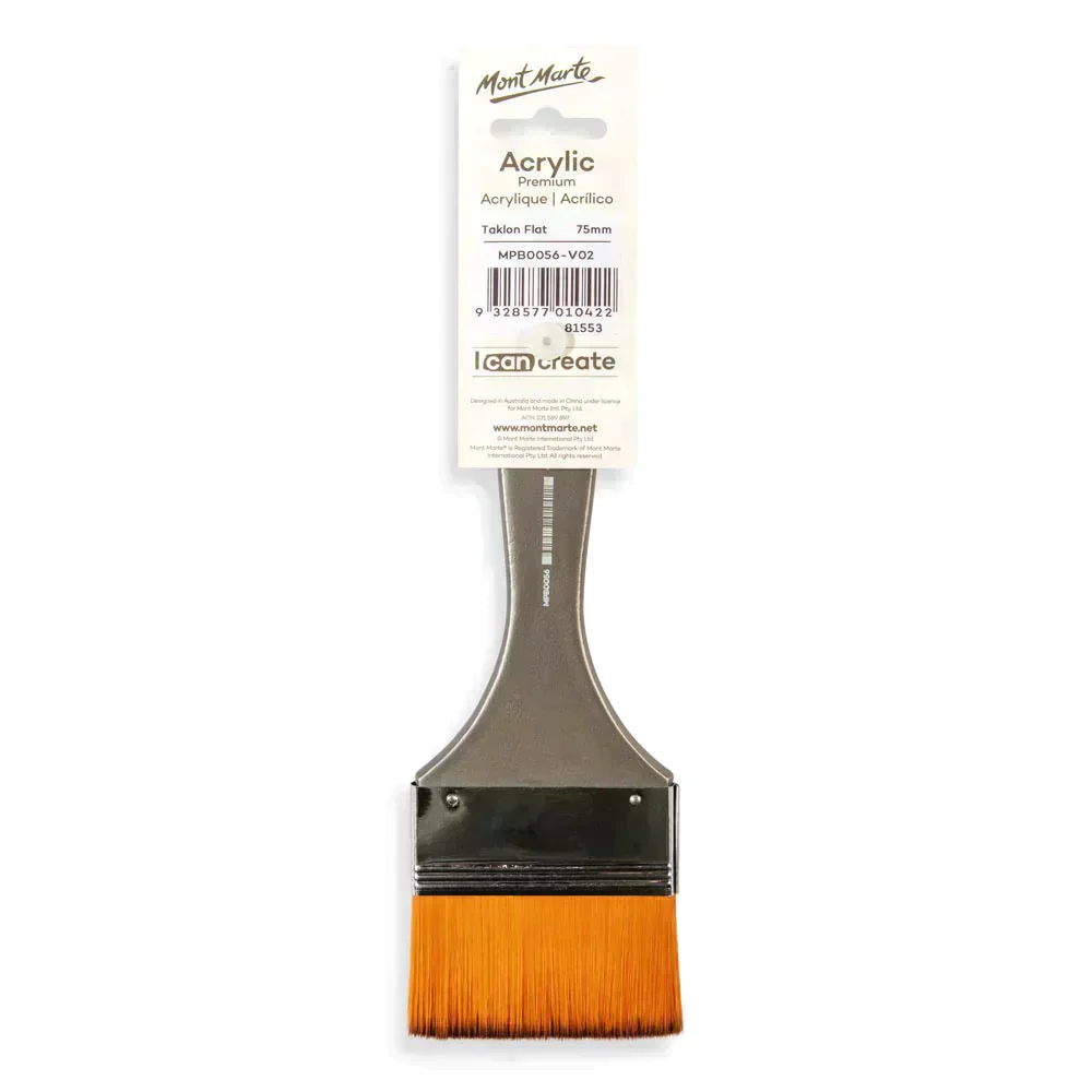 فرشاة الفنان مونت مارتي تاكلون بمساحة عريضة 75 مم - MPB0056 - Image 3