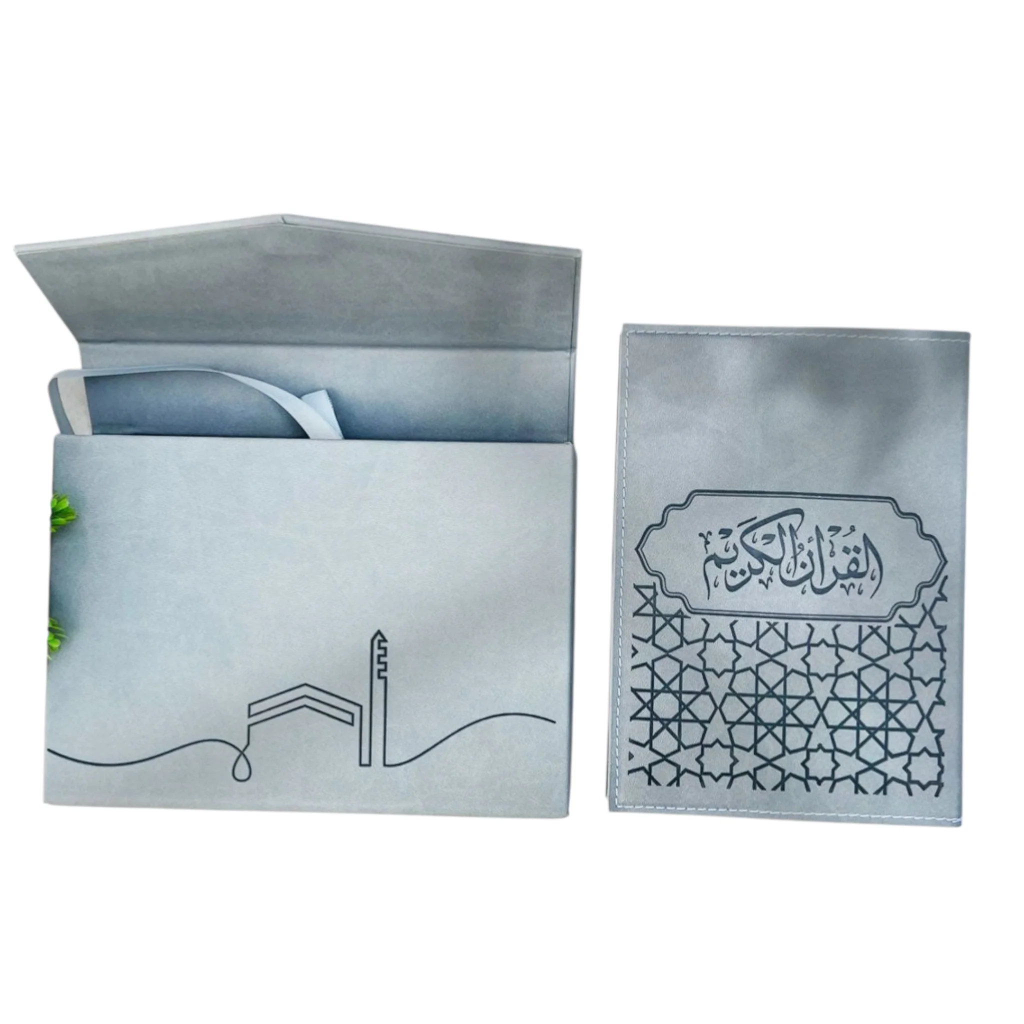 مصحف أنيق بغلاف من الجلد للهدايا - Image 4