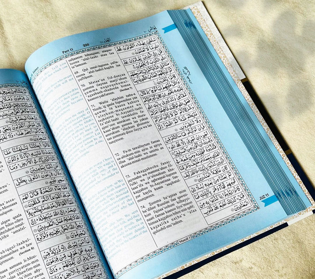 القرآن الكريم مع النص العربي والترجمة الإنجليزية والترجمة اللاتينية بقلم محمد مرمدوك بيكثال - Image 3