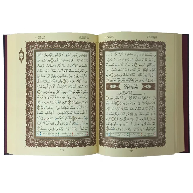 مصحف التجويد جوامعي بعلبة فاخرة مقاس 25*35 سم - Image 4