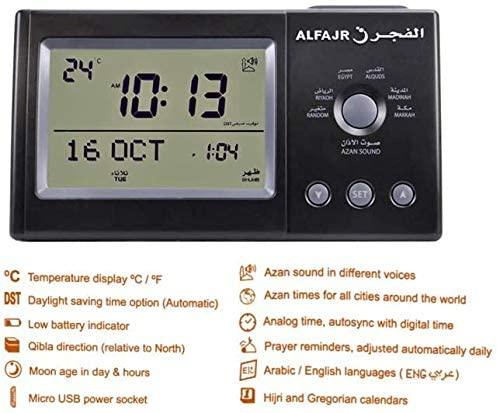 ساعة القمر للطاولة CT-11 - Image 4