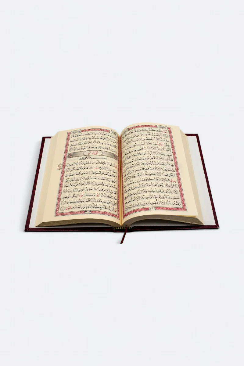القرآن الكريم بقراءة أبي جعفر المدني برواية ابن جماز وبالهامش رواية ابن وردان من طريق الدرة - Image 3
