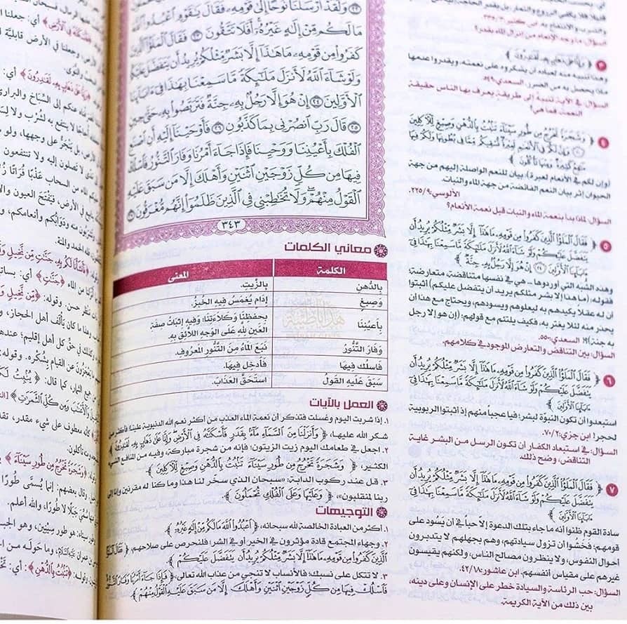 القران تفسير وتدبر وعمل 24 × 17 سم - Image 4