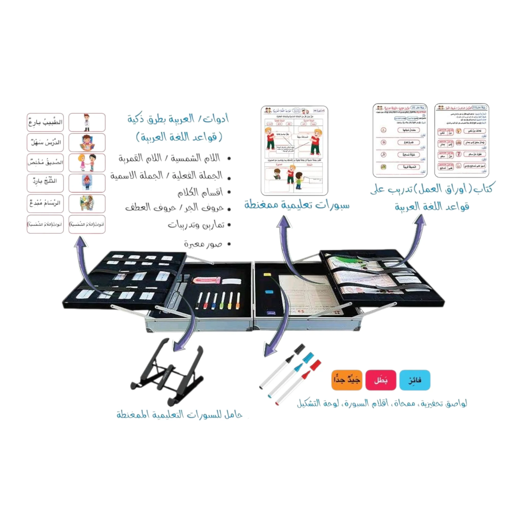 العربية بطرق ذكية- حقيبة قواعد اللغة العربية - Image 4