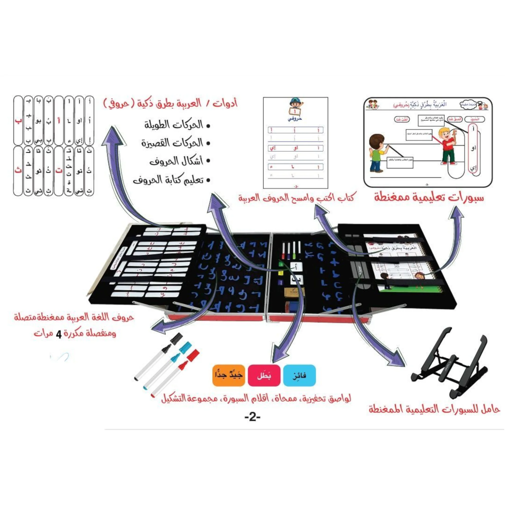 العربية بطرق ذكية- حقيبة حروفي - Image 3
