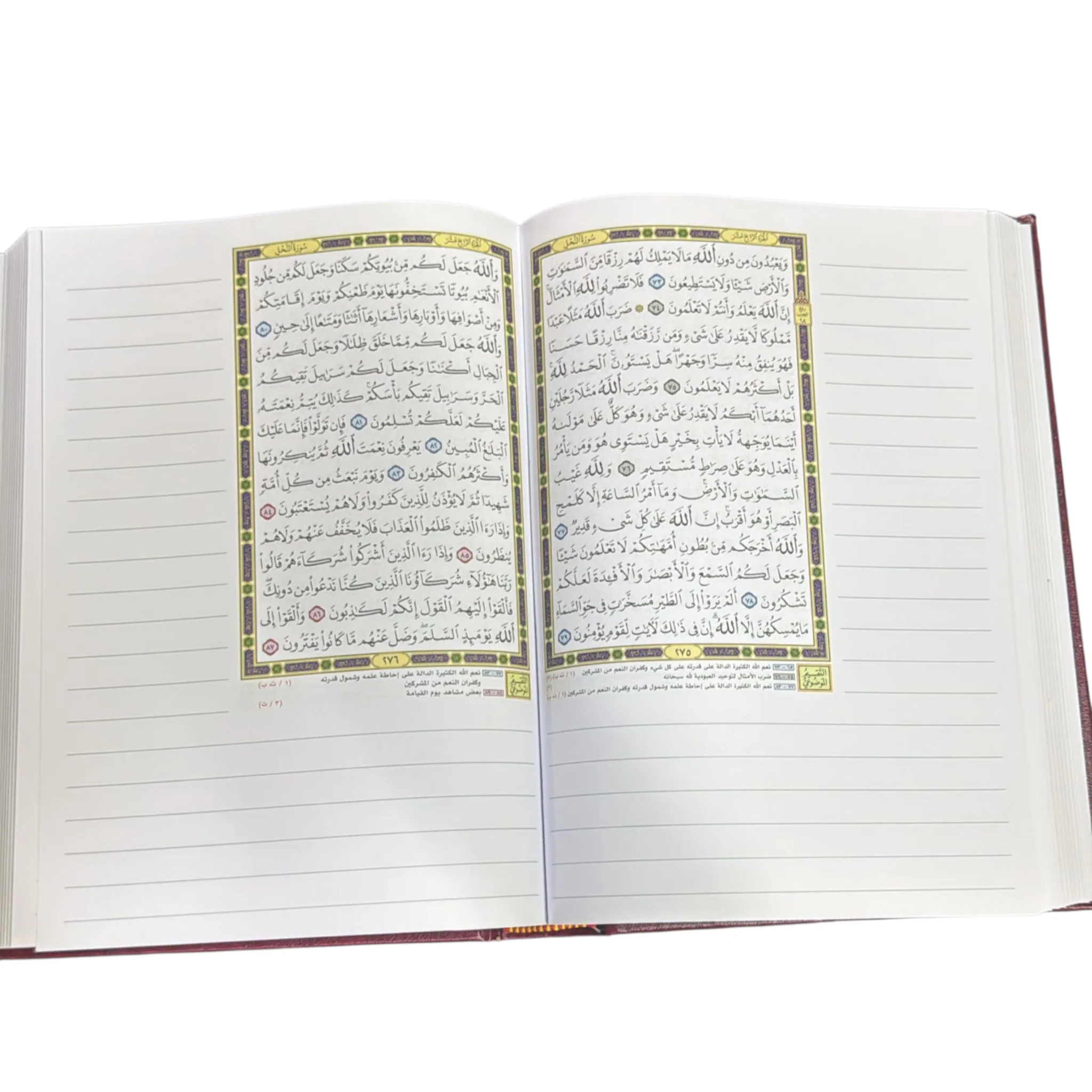 مصحف التدوين للطلاب مع التقسيم الموضوعي 17×24 سم - Image 2