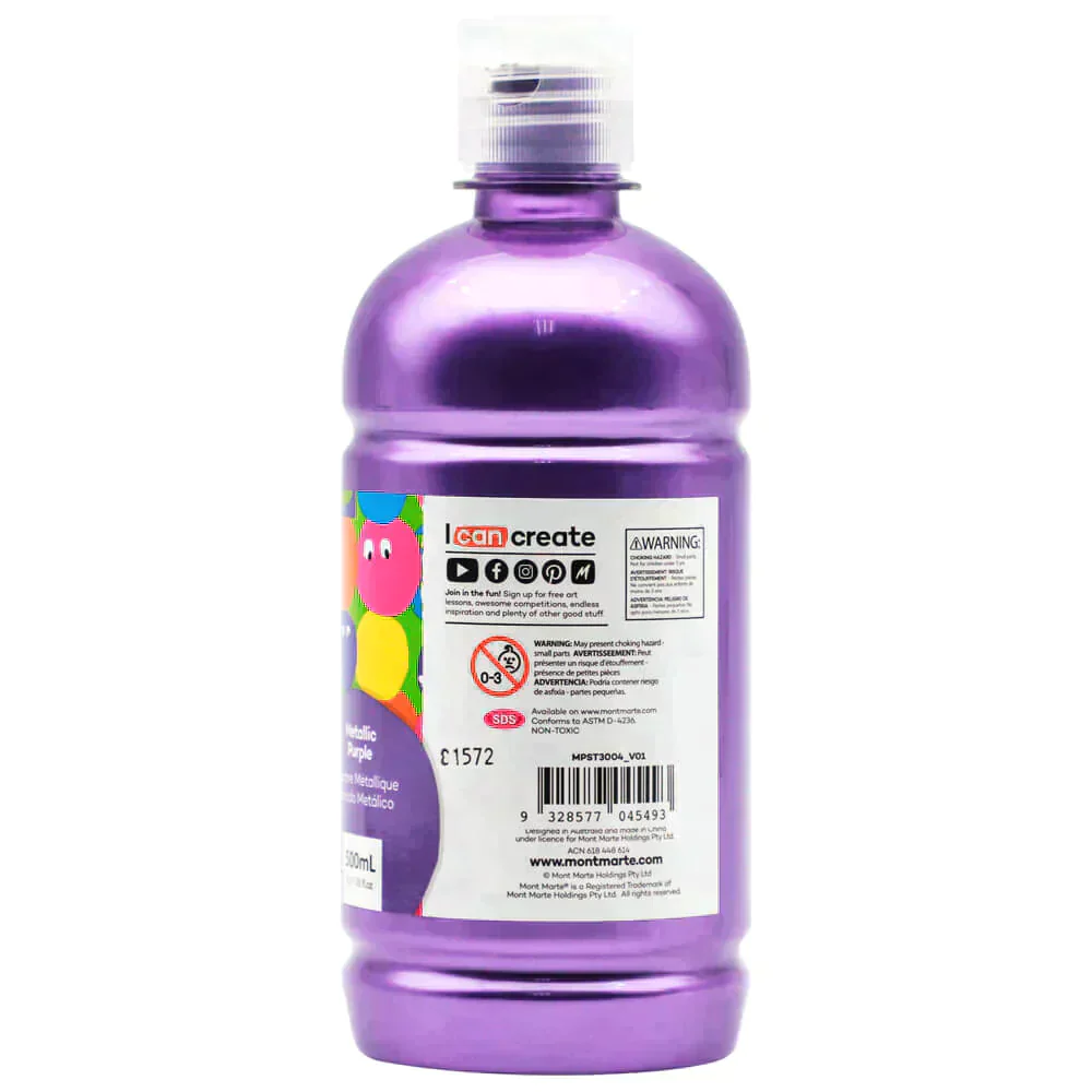 مونت مارتي كيدز - ملصق طلاء معدني 500 مل MPST3004 - DIY معدني - Image 2