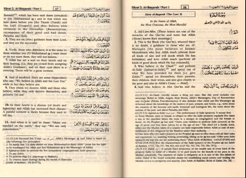 القرآن الكريم بالخط الأردي ترجمة عربية/إنجليزية - Image 2