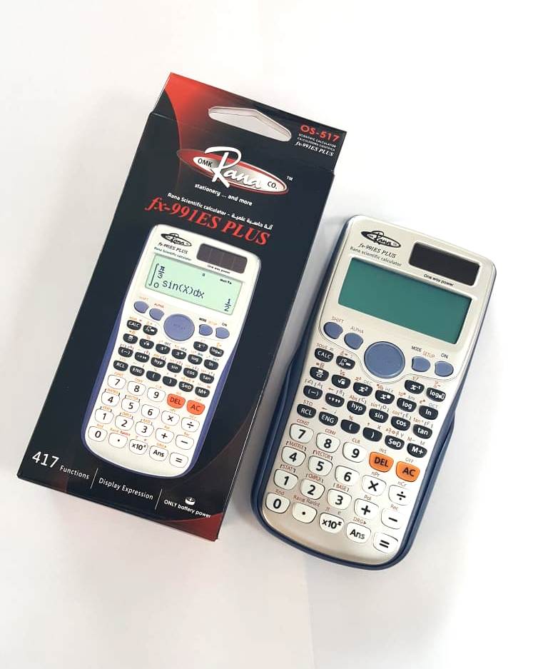 حاسبة علمية رنا OS-456\OS-517 وظيفة الميزانية السهلة fx-991ES PLUS (417 وظيفة) - Image 2