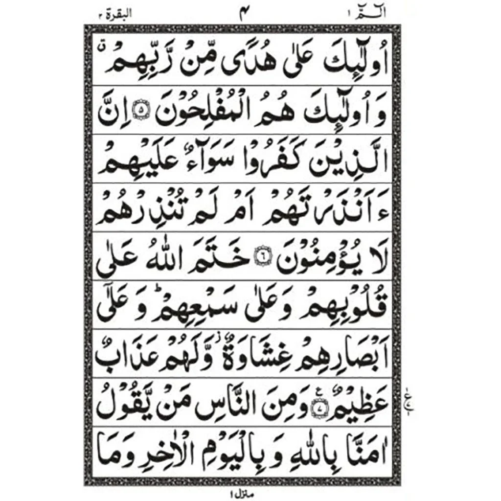 مجموعة 30 جزء من القرآن الكريم بخط أردو مرجعي 100سي - Image 3