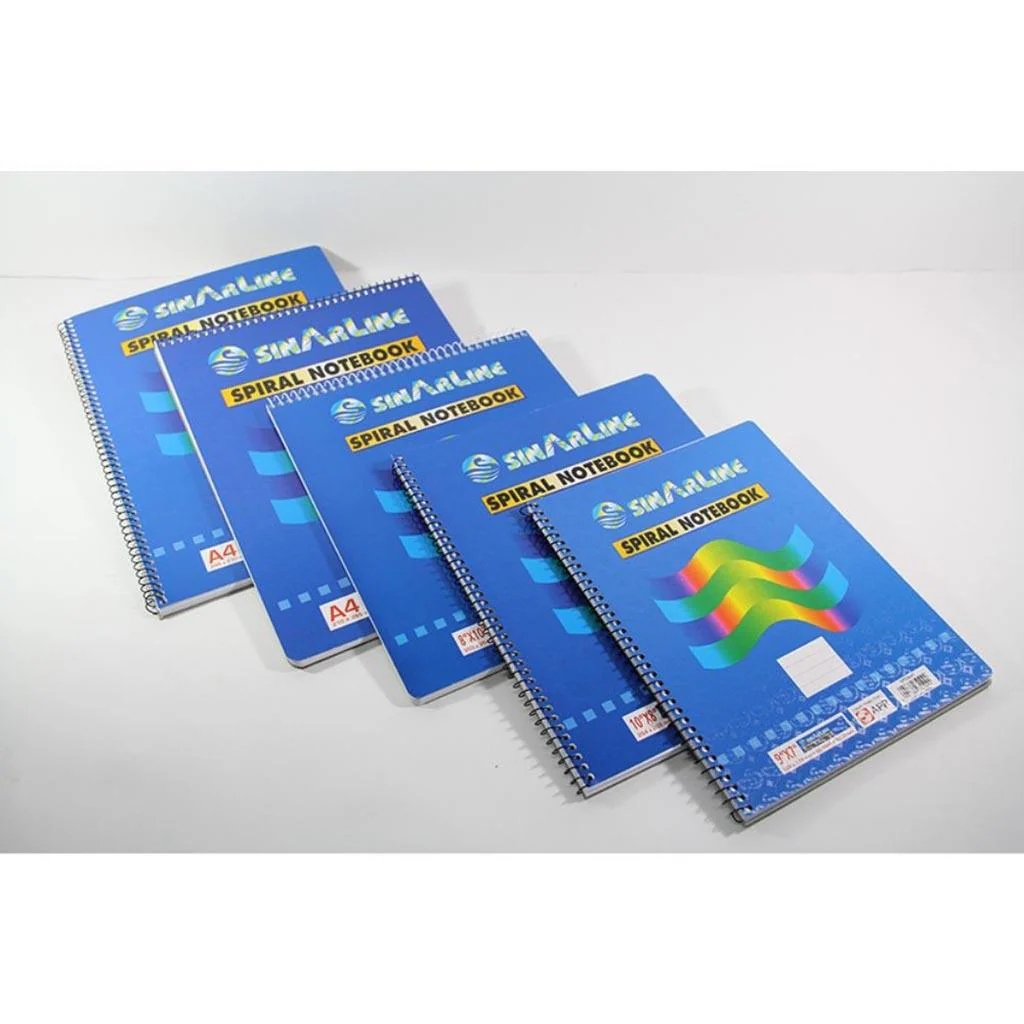 SP03851 دفتر ملاحظات حلزوني جانبي من سينارلاين، مقاس A4، 70 ورقة - Image 5