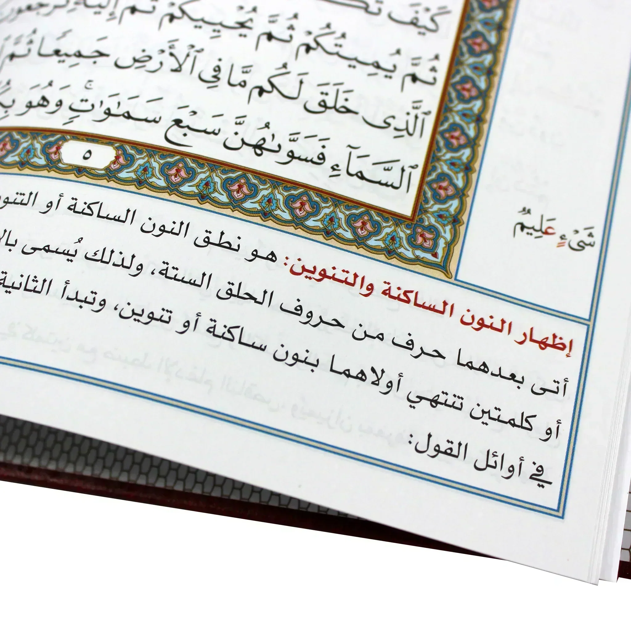 مصحف ضبط التجويد مقاس 17*24 سم - Image 4