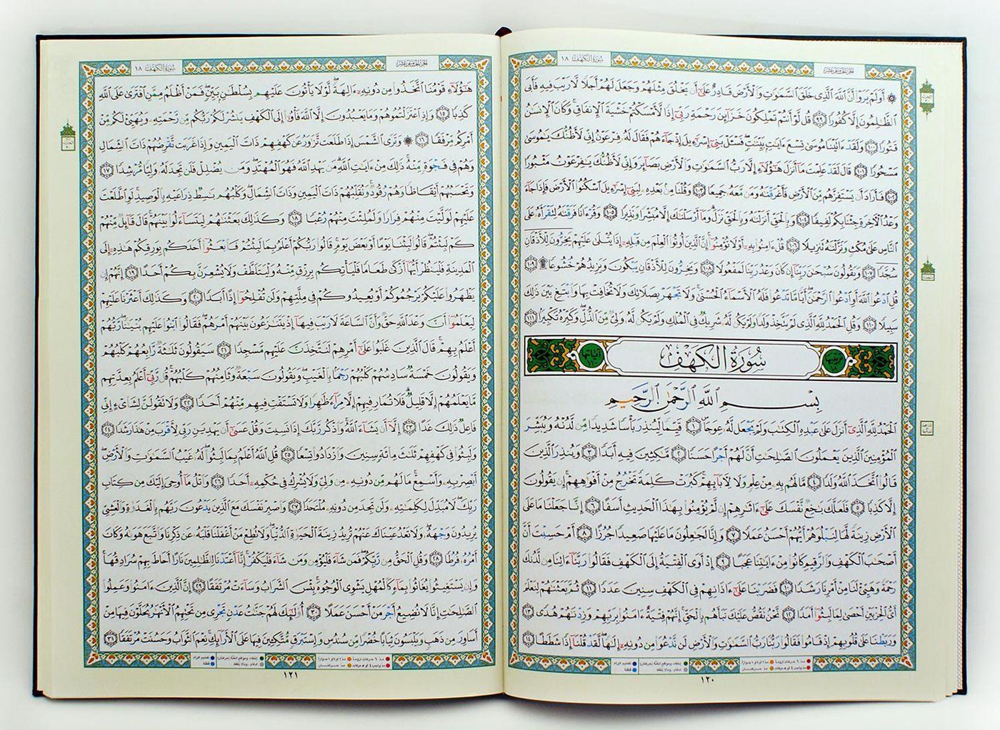 مصحف التجويد والتهجد دبل جوامعي مقاس 35×50 سم - Image 2