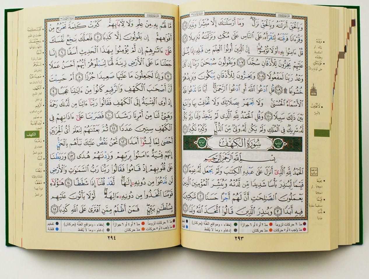 مصحف التجويد عربي غلاف مرن مقاس 14×20سم - Image 3